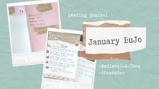 January Bullet Journal Spread