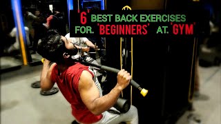 6 Best Back Exercises For Beginners At Gym