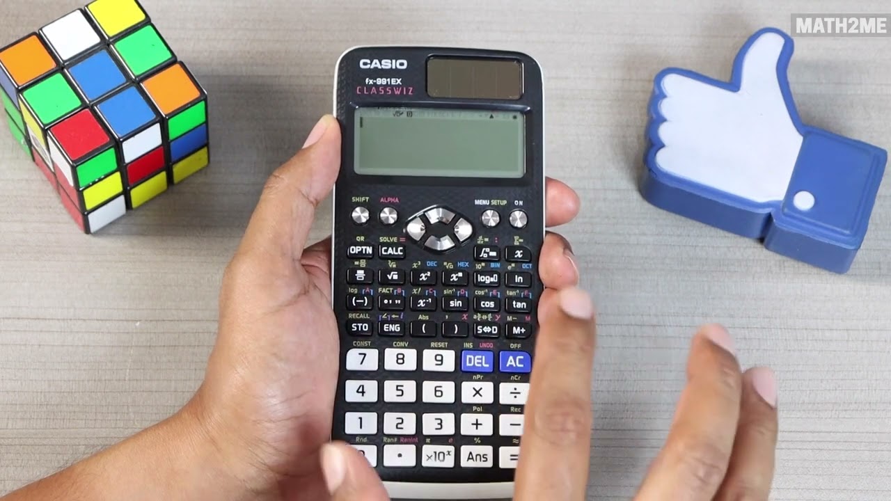 ajuste Enfatizar As 53 funciones que debes conocer de tu calculadora científica | Casio  fx-991EX - YouTube
