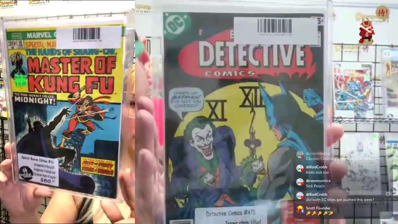 Samurai Comics Live Sale Season 2 Episode #64 - Mega Man Multplier