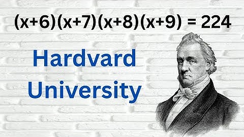 Harvard Entrance Exam Question | A Nice Math Olympiad Exponential Tricks