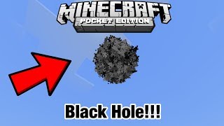 How to make Black Hole - MCPE