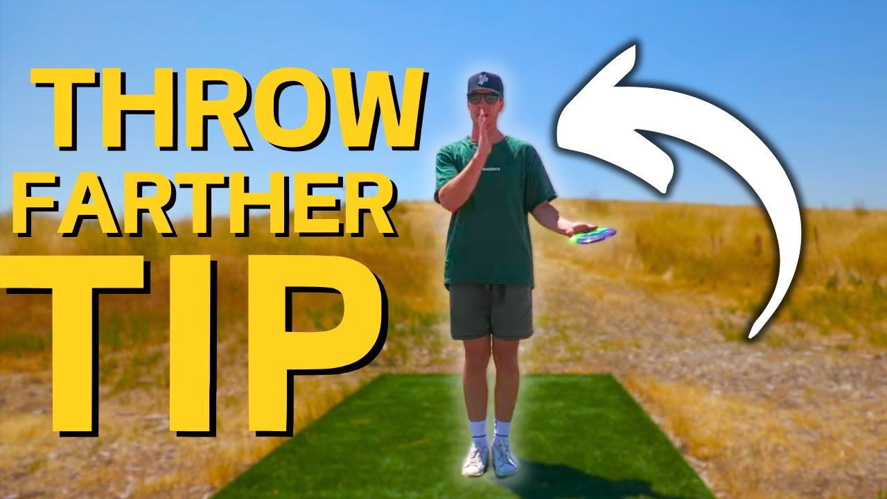 This Tip Helped Me Throw Farther and More Accurate (DISC GOLF) YouTube