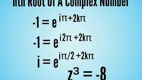 nth Root Of A Complex Number (Euler)
