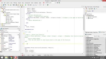 Delphi - Create a simple function
