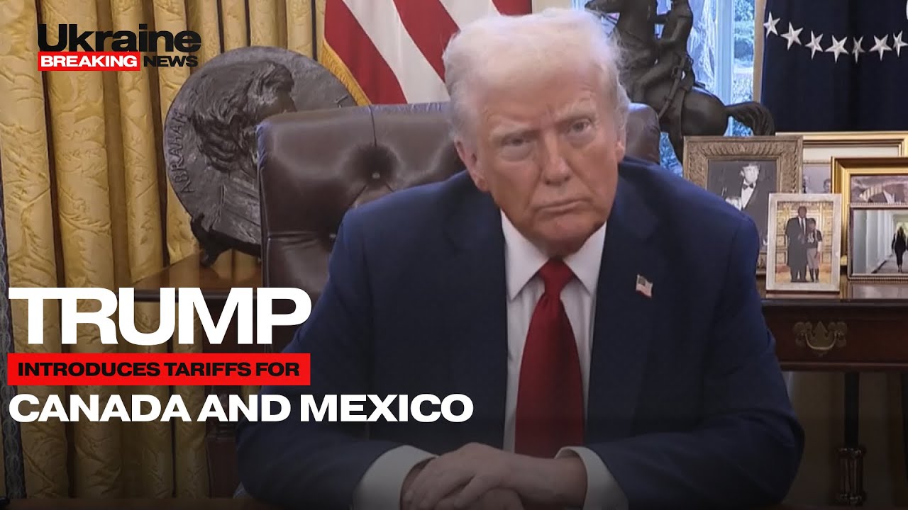 ️Trump says US could soon put 25% tariffs on goods from Mexico, Canada ...