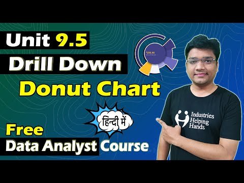 9.5 How to Create Drill-Down Donut Chart | Data Analyst Lecture for Beginner | Nishant Bhaiya