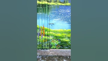 Vẽ tranh Tường Hà Nội #art #vetranhtuong #wallpaper