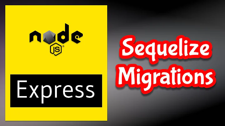 Database Migration with Sequelize in Node Js Express application