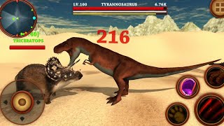 Best Dino Games Tyrannosaurus Rex Simulator 3D Android Gameplay Dinosaur Videos Dinosaur Games screenshot 4