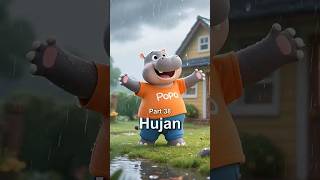 Part 38 Hujan  kartunanak hujan kartun