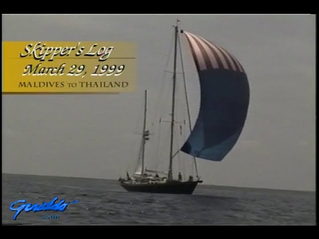 スワロフスキー Sailing Legend（伝説の航海） 廃盤 1999. Geraldo Rivera sails through the Maldives, the Indian ocean