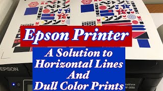 epson printer lines