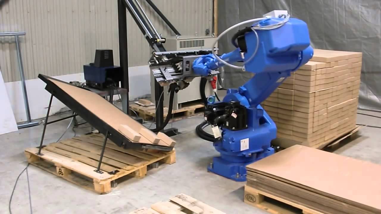 Assembling paper pallets with glue YouTube