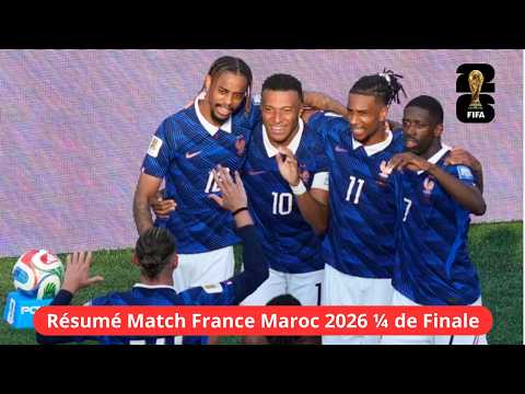 France vs. Morocco Match Highlights - 2026 World Cup // Soccer