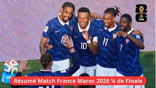 France vs. Morocco Match Highlights - 2026 World Cup // Soccer