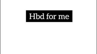 ucapan ulang tahun untuk diri sendiri |Hbd For me| #shorts #2022 #status #2024