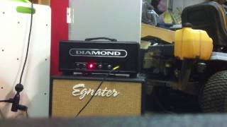 PRS Tremonti into Vox Saturator into Diamond Positron into Egnater Tweaker cab