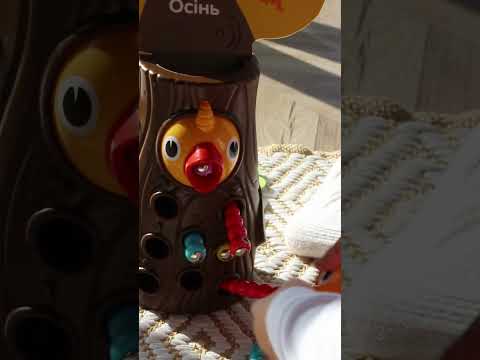 Магнітна гра Нагодуй дятла 0015, видео 1