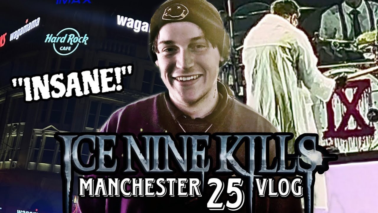Убийства ICE NINE просто невероятны!!! | Manchester Co-op Live 2025 | Видеоблог!