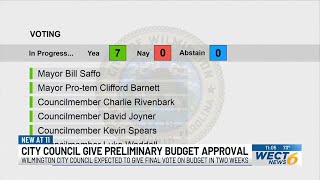 Wilmington City Council approves first reading of city budget and more