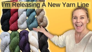 I have a new yarn line! Learn more about my EcoLuxe Gemstone Yarn Collection!