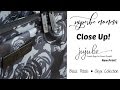 Close Up Ju Ju Be S NEW Print Black Petals 