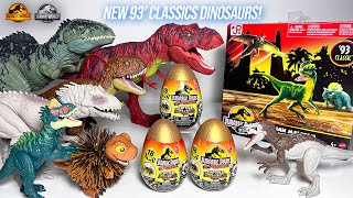 UNBOXING NEW 2023 Jurassic World Dinosaurs! Dilophosaurus, Indominus Rex, T-Rex, Indoraptor