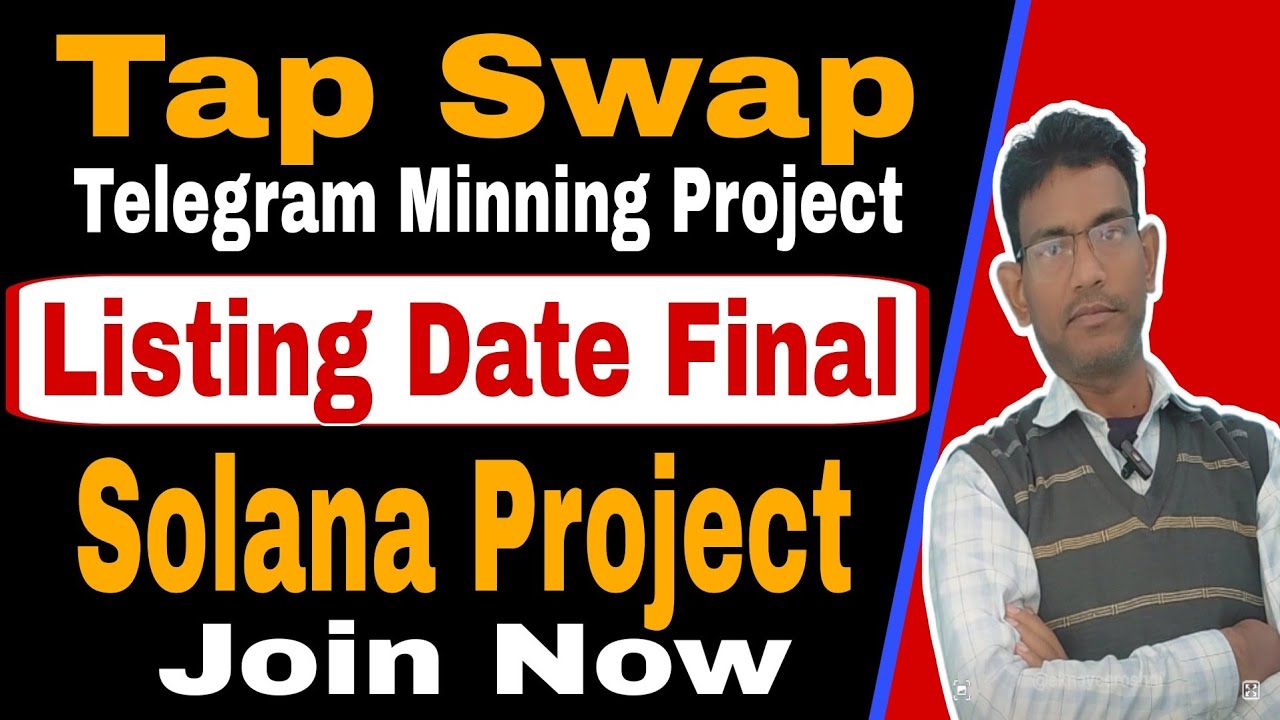 Ap Swap Project Tap Swap Listing Date / Tapswap Minning Project / telegram Minning ...