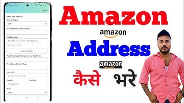 amazon me address kaise dale | amazon par order karne par address kaise bhare | how to add address