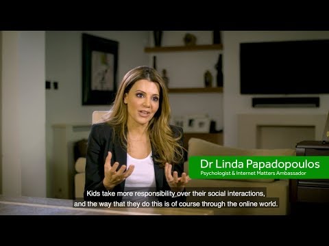 Supporting secondary school children online | Advice from Dr Linda Instructional Video