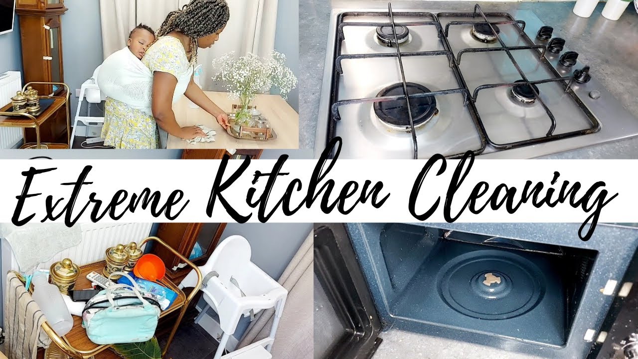 Extreme Kitchen Cleaning 2022. Cleaning Motivation