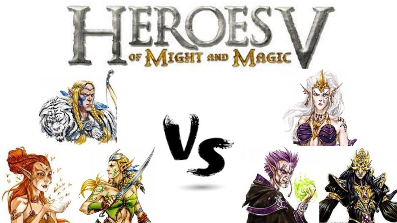Heroes of Might and Magic V: Sylvan vs Dungeon