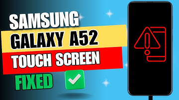 FIX Your Samsung Galaxy A52 Touch Screen Problem NOW