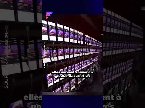 La police a démantelé une ferme à clics YouTube #fermeaclics #youtube #ferme #police #shorts