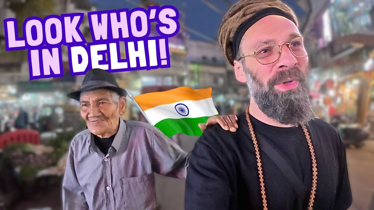 Lala Ji and Maysr explore Delhi, India! #lalaji #delhi #travelvlog