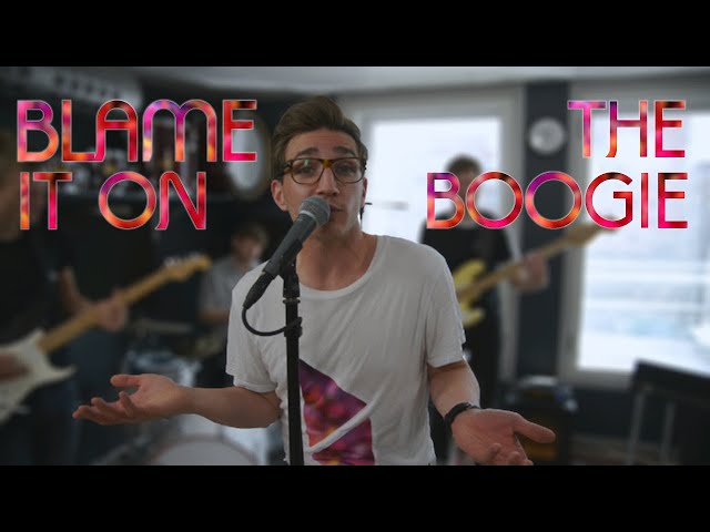 Blame It On The Boogie - The Jacksons ROCK cover (live jam session)