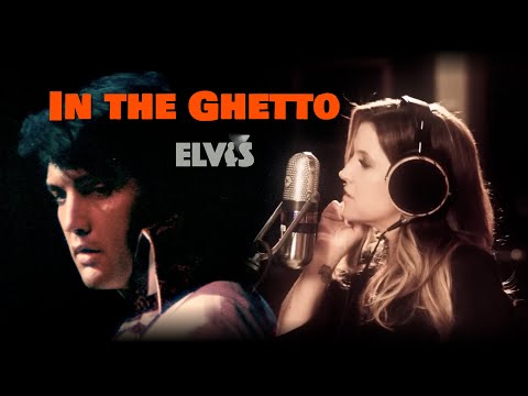 Elvis Presley With Lisa Marie Presley - In The Ghetto | Duets 4K