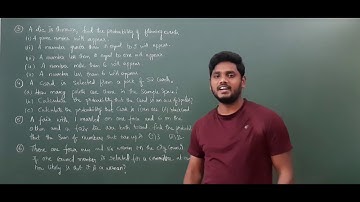 Probability Exercise 16.3 part 2 | NCERT Class 11 Mathematics