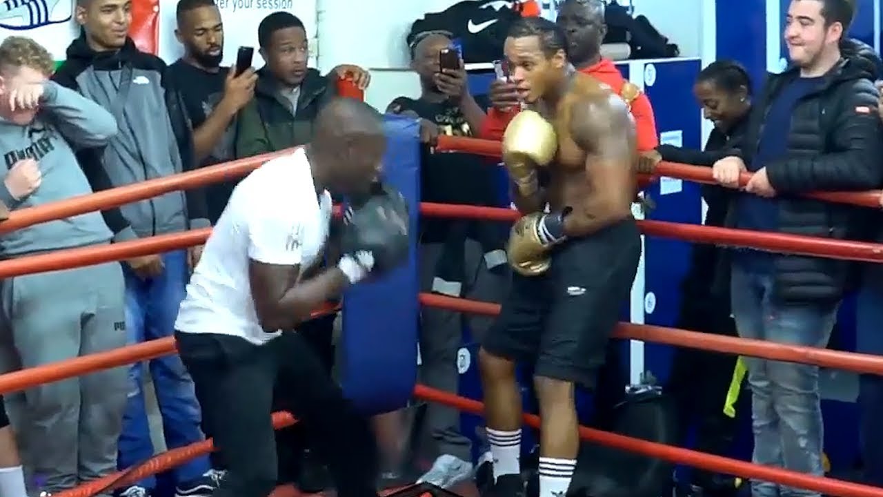 light heavyweight ufc weight ANTHONY YARDE SHOWS OFF SLICK DEFENSE AS HIS TRAINERS TRY TO BEAT THE CRAP OUT OF HIM DURING WORKOUT