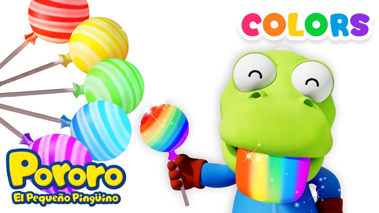 Dulces Arcoíris Mágicos | Aprende los Colores con Pororo🎨 | Colores | Pororo en español