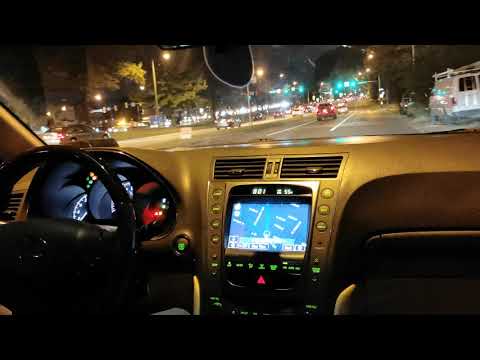 Lexus GS460 Driving Exhaust Sound ASMR Ear Rape
