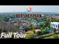Hersheypark 2023  full tour  guide