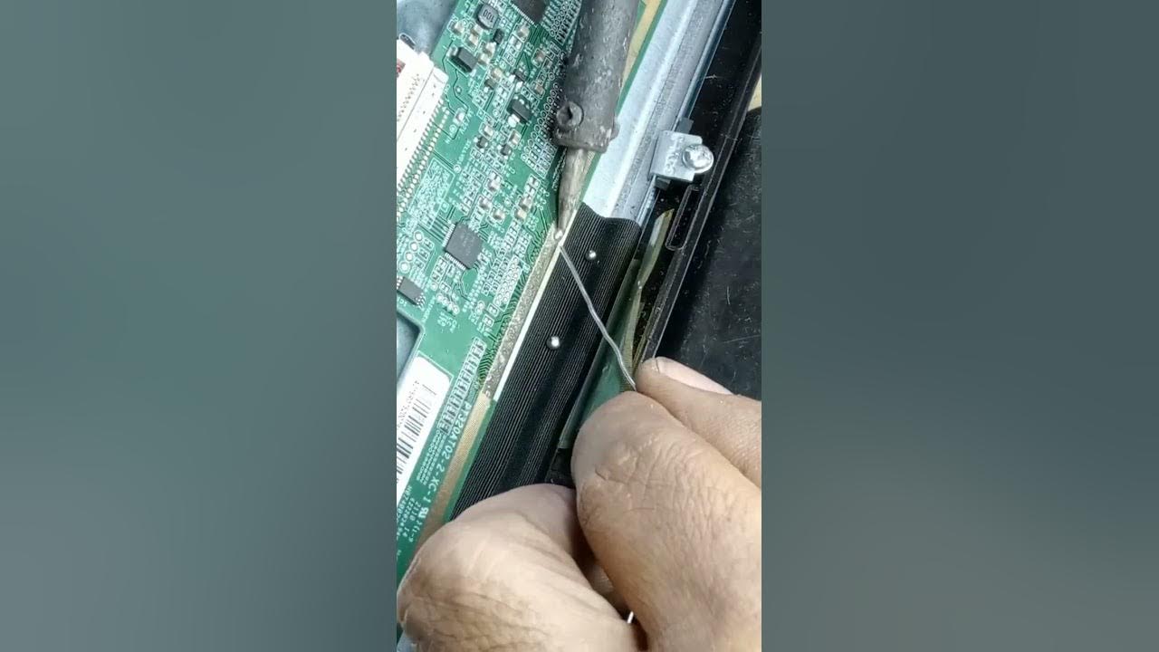 LED TV WHITE DISPLAY PROBLEM HOW TO FIX YouTube