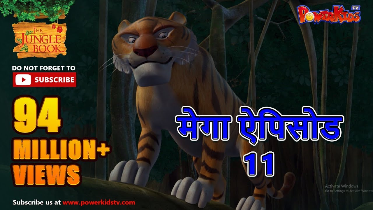 hindi cartoon jungle book hindi kahaniya new mega episode