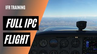 Full IPC Flight | ILS Approach | Circle to Land | Unusual Attitudes