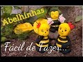 DIY- RECICLE SEMPRE ! Como Fazer Abelhinhas para Jardins (cimento).