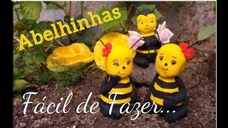 Aprenda a fazer lindas abelhinhas de cimento para enfeitar seu jardim