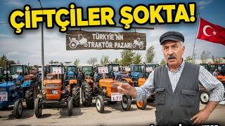 Bu Traktörler Bu Fiyatlara Gi̇di̇yorsa 2. El Piyasasında Büyük Ucuzluk Var