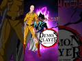 Saitama🆚Black clover & Demon slayer☠#saitama #blackclover #demonslayer